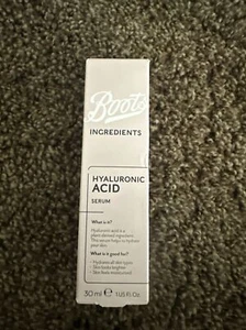 Boots Ingredients Hyaluronic Acid Serum Firm Hydrate Brighten 1 Oz - Picture 1 of 2