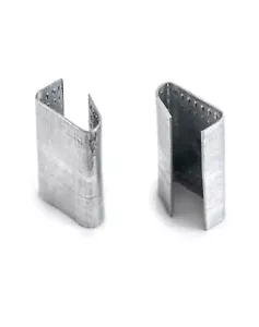 200 Stück offene Dichtungen für 1/2" Bandbreite Umreifungsband Metallclips Verpackung Palette - Bild 1 von 8