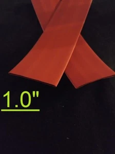 Tubo de poliolefina retráctil térmico de 1,0"" pulgadas 25 mm ROJO 2:1 PIE) - Imagen 1 de 6