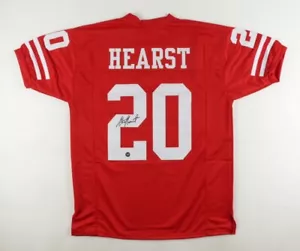 GARRISON HEARST SIGNED AUTOGRAPHED SAN FRANCISCO 49ERS CUSTOM JERSEY BECKETT COA - Picture 1 of 3