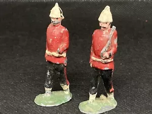 2 piccoli soldati di BMC / MMC / WTC o That Era (giallo 817) 50 mm, pistola Miss Tip - Foto 1 di 5