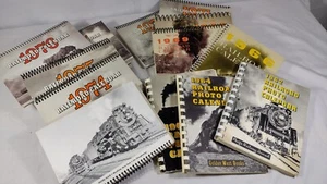 Vtg Golden West Books 15 Railroad Photo Calendars Weekly 1962- 1979 - Picture 1 of 14