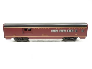 Lionel 6-19140 Norfolk & Western Aluminum Combo Car LN  - Picture 1 of 9