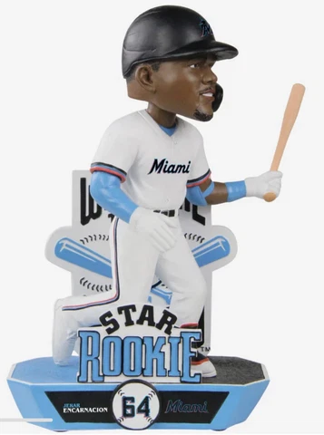 Jerar Encarnacion Miami Marlins Star Rookie Prospect Bobblehead IN HAND /72 Cover