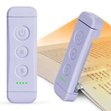 USB Rechargeable Book Light for Reading in Bed, Portable Clip-on LED Reading ...
