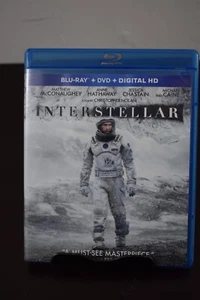 Interstellar Blu-Ray Sci-Fi Movie Christopher Nolan Matthew McConaughey - Picture 1 of 4