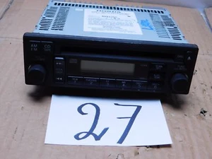 2005 HONDA PILOT #27 Radio Stereo Single CD AM & FM Used 39100-S9V-A010-M1 - Picture 1 of 6