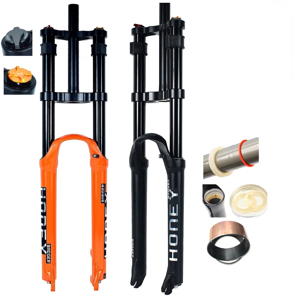 160mm Reise Dh Mountainbike Federung Luft Gabel 26/27.5/29er MTB Gabeln 100 9mm - Bild 1 von 4