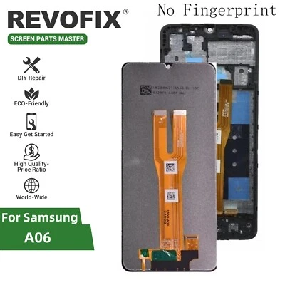 REVOFIX For Samsung Galaxy A06 Top Quality Screen Replacement Touch Digitizer Sensor