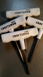NOS Craftsman T-Handle Hex Key, Made in USA, 8mm Ball End Standard, 46425 - Picture 1 of 4