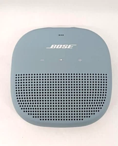 Bose SoundLink Micro Stone Blue Bluetooth Speaker Waterproof IPX7 JAPAN USED - Picture 1 of 8