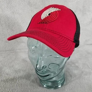 New Era Sombrero NBA Portland Trail Blazers L/XL Rojo Negro Logotipo Gorra de Béisbol Ajustada - Imagen 1 de 10