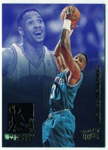 Inserto Fleer Ultra Rebound King 1993-94 #5 Alonzo Lutto Charlotte Hornets - Foto 1 di 2