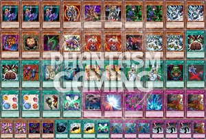 Mazzo Monarca Trappola Capra Colpo di Polvere Mobius Zaborg Thestalos Yugioh - Foto 1 di 1