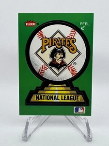 Fleer 1988, adesivi squadra, Pittsburgh Pirates - Foto 1 di 2