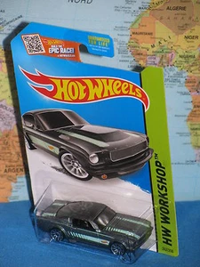 HOT WHEELS 1965 FORD MUSTANG 2+2 FASTBACK 65 #242/250 HW WORKSHOP *BRAND NEW* - Picture 1 of 9
