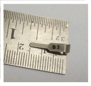 Cirugía Plástica y Neurocirugía Micro Abrazaderas Vasculares Talla B 3 MEDIANAS (5 PIEZAS) - Imagen 1 de 1