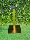 Brass Gold Table Base Legs for Restuarant Cafe Dessert Lounge Heavy Duty Steel