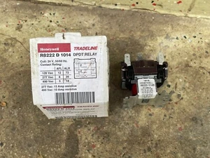 Relé de conmutación de propósito general Honeywell Tradeline R8222 D 1014 DPDT 24V 90-340 - Imagen 1 de 2