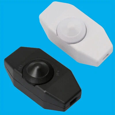 1x 4-150W Universal Inline Lighting Dimmer Rotary Knob Switch Incandescent LED - Image 1 of 4