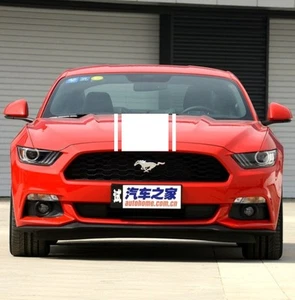 Car Decal Racing RALLY Stripes 13''x51'' for Mustang Vinyl Hood sticker ZC938 - Bild 1 von 4