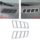 ABS Chrome Machine Cover Air Outlet Frame Cover Trim For Benz ML GL 2012-2016