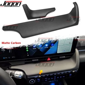 Dry Carbon Drive Side Console Dashboard Cover For Hyundai Ioniq 5 N NE SEL 2022+ - Picture 1 of 15