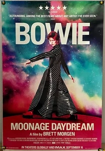MOONAGE DAYDREAM DS ROLL ORIG 1SH FILMPOSTER DAVID BOWIE DOCU 2022 - Bild 1 von 1