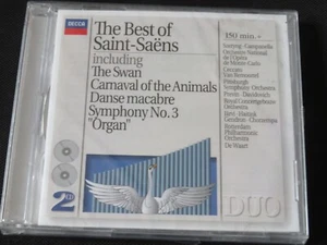 Camille Saint-Saens - The Best Of Saint-Saëns (NEW SEALED 2 x CD 1994) THE SWAN - Picture 1 of 6