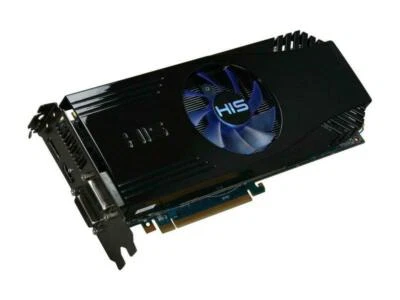 HIS Radeon HD 5870 1GB GDDR5 H587FN1GD Tarjeta de Video GPU (Falla RAM Dinámica) Foto 1 de 4