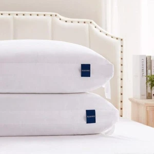 Pillows King Size Set of 2, Hybrid Shredded Memory Foam Pillow[Adjustable Lof... - Picture 1 of 7