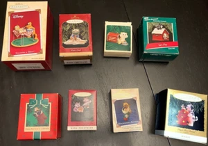 Vintage Hallmark Keepsake Ornaments Christmas - Dogs and Cats (8 Ornaments LOT) - Picture 1 of 19