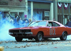 Dukes Of Hazzard TV Show Car General Lee 11x17 Photo Poster - Picture 1 of 1