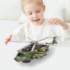 Electric Helicopter Toy Plane Playset with Lights Airplane Toy, for Age 3 4 5 6