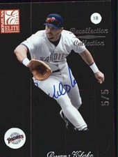 2002 (PADRES) Donruss Elite Recollection Autographs #15 Ryan Klesko 01/5