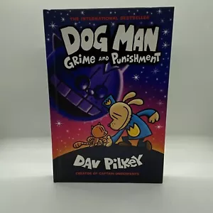 Dog Man Crime and Punishment  #9 (Scholastic, 2020, Hardcover) Dav Pilkey - Picture 1 of 9