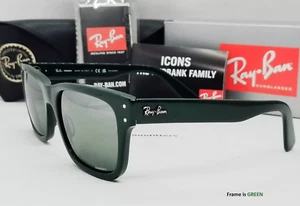 Ray Ban BURBANK Verde Espejo POLARIZADO RB2283 6659G4 58 CROMANCE Gafas de sol NUEVO - Imagen 1 de 15