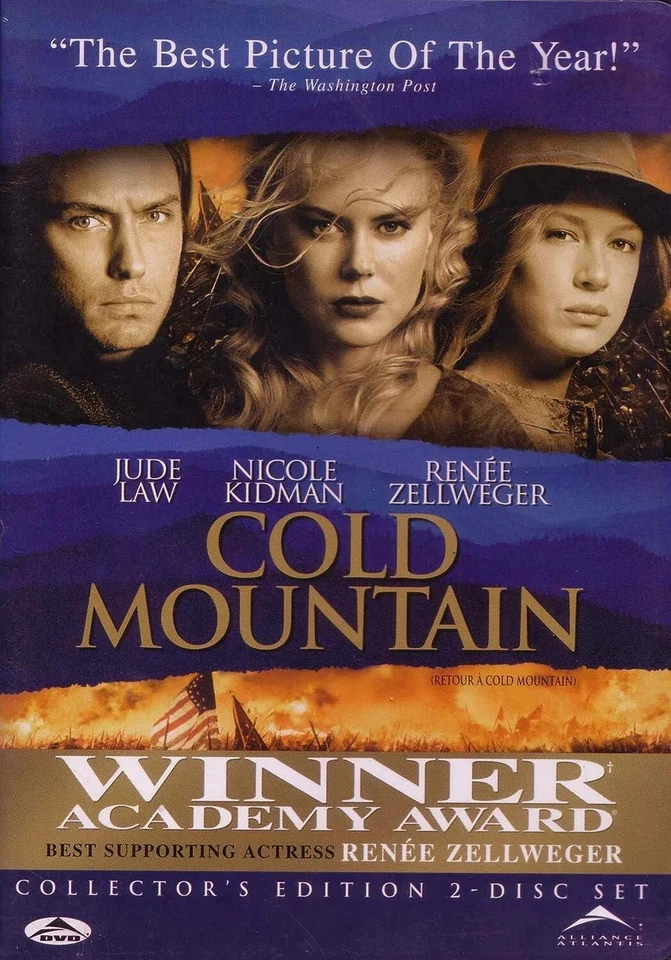 Cold Mountain DVD Collector's Edition 2 Disc Set Renee Zellweger Nicole Kidman - Image 1 of 1