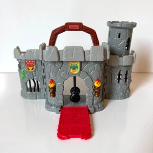 Vintage Fisher Price 1998 Castle Playset (No Figures) - Foto 1 di 13