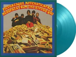 Status Quo Picturesque Matchstickable Messages From The Status Quo Vinyl LP Blue - Picture 1 of 14