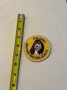 Girl Scout Fun Patch – “Dog Gone! Another New Girl Scout!” New Member GSUSA - Picture 1 of 2