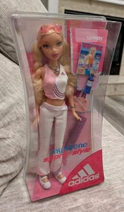 My Scene Sporty Style Adidas Kennedy Fashion Doll Glam Yoga Pink Blonde 2006 Mip - Picture 1 of 10