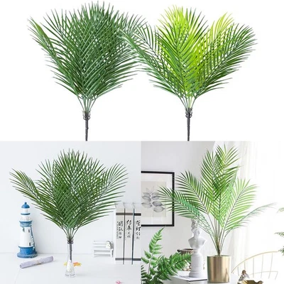 Fake Plants Artificial Palm Tree Simulated Plants Artificial Decor Flowers - Image 1 of 4