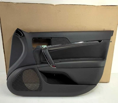 New OEM Ford Front Door Trim Panel 2010-2012 Lincoln MKZ Black 9H6Z-5423942-LA - Image 1 of 4