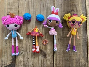 Lalaloopsy Workshop Mix & Match 4 Puppen Set Prinzessin Clown Hase Lot Extra Teile - Bild 1 von 11