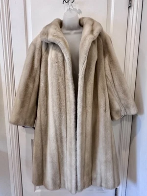 Abrigo largo de invierno vintage Tissavel largo marrón oscuro de piel sintética  Foto 1 de 4