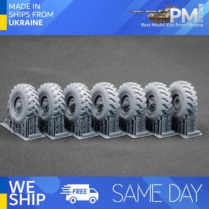 ScaleX WM-35008S 1/35 Kamaz 4310 Sagged wheel set for ICM - Picture 1 of 3