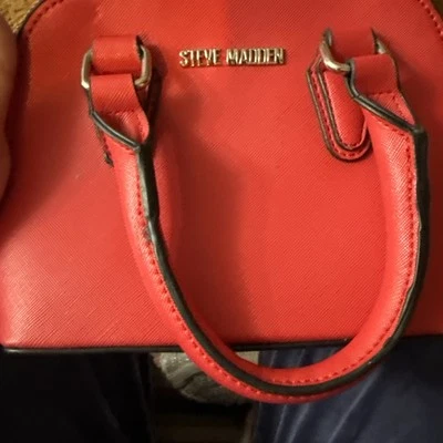 Steve Madden Mini Crossbody Red Pocketbook Purse Bag New W/O Tag - Image 1 of 4