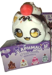 Aphmau Mystery MeeMeows Vanilla Ice Cream Treat Cat Limited Edition Plush NEW - Picture 1 of 10