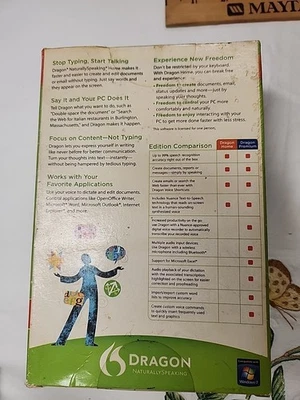 Dragon Naturally Speaking Home Version 11 NIB - Image 1 of 4